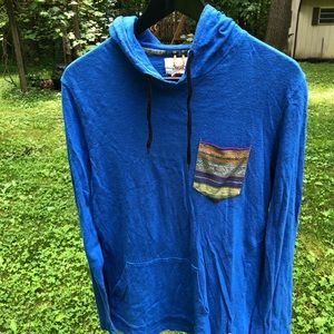 Koto Long Sleeve Shirt with Hood and Pocket